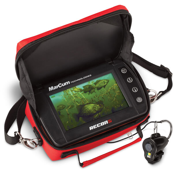 MarCum Compact Recon 5 Underwater Ice Fishing Camera Panner Viewing System