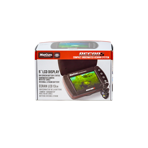 MarCum Compact Recon 5 Underwater Ice Fishing Camera Panner Viewing System