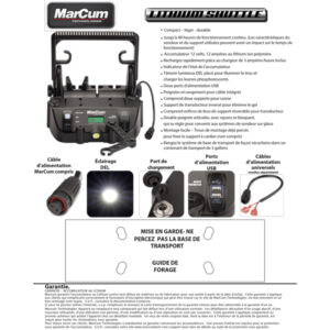 Lithium Shuttle French User Manual Cover
