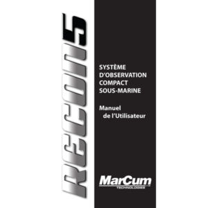 Recon 5 French User Manual Cover