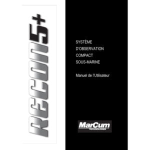 Recon 5+ French User Manual Cover