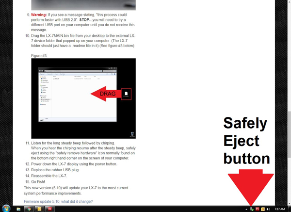 safety eject button