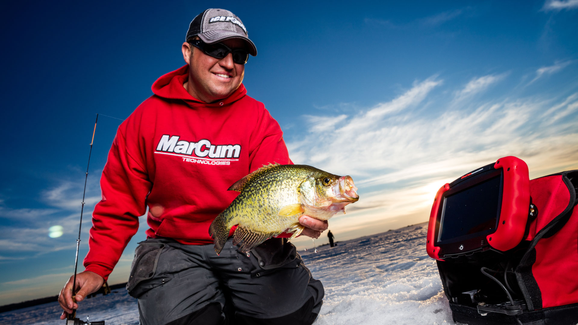 Tony Roach holding crappie by RT-9