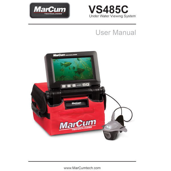 MarCum VS485c Underwater Viewing System | Marcum Tech