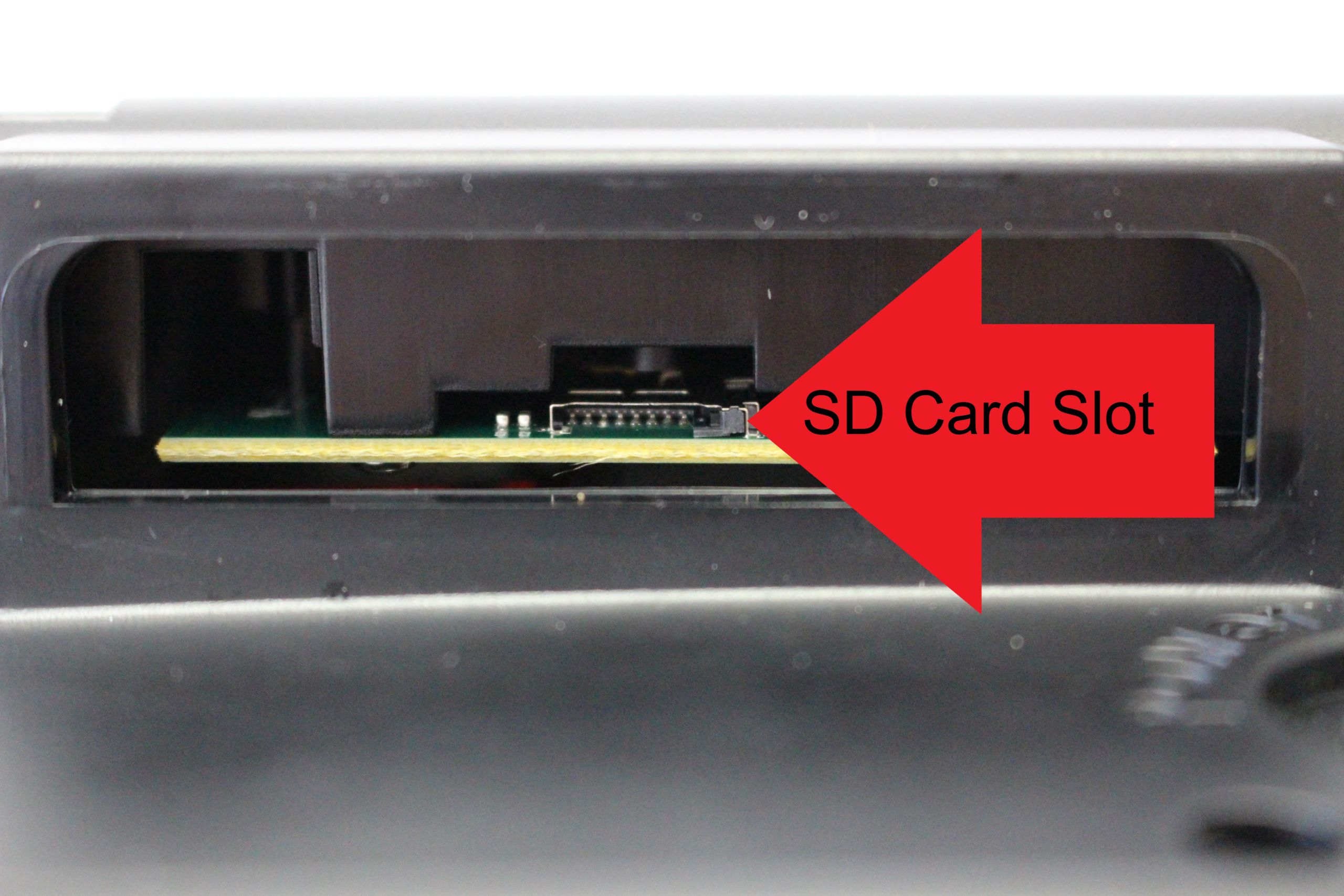 LX-9 Micro SD Card Slot