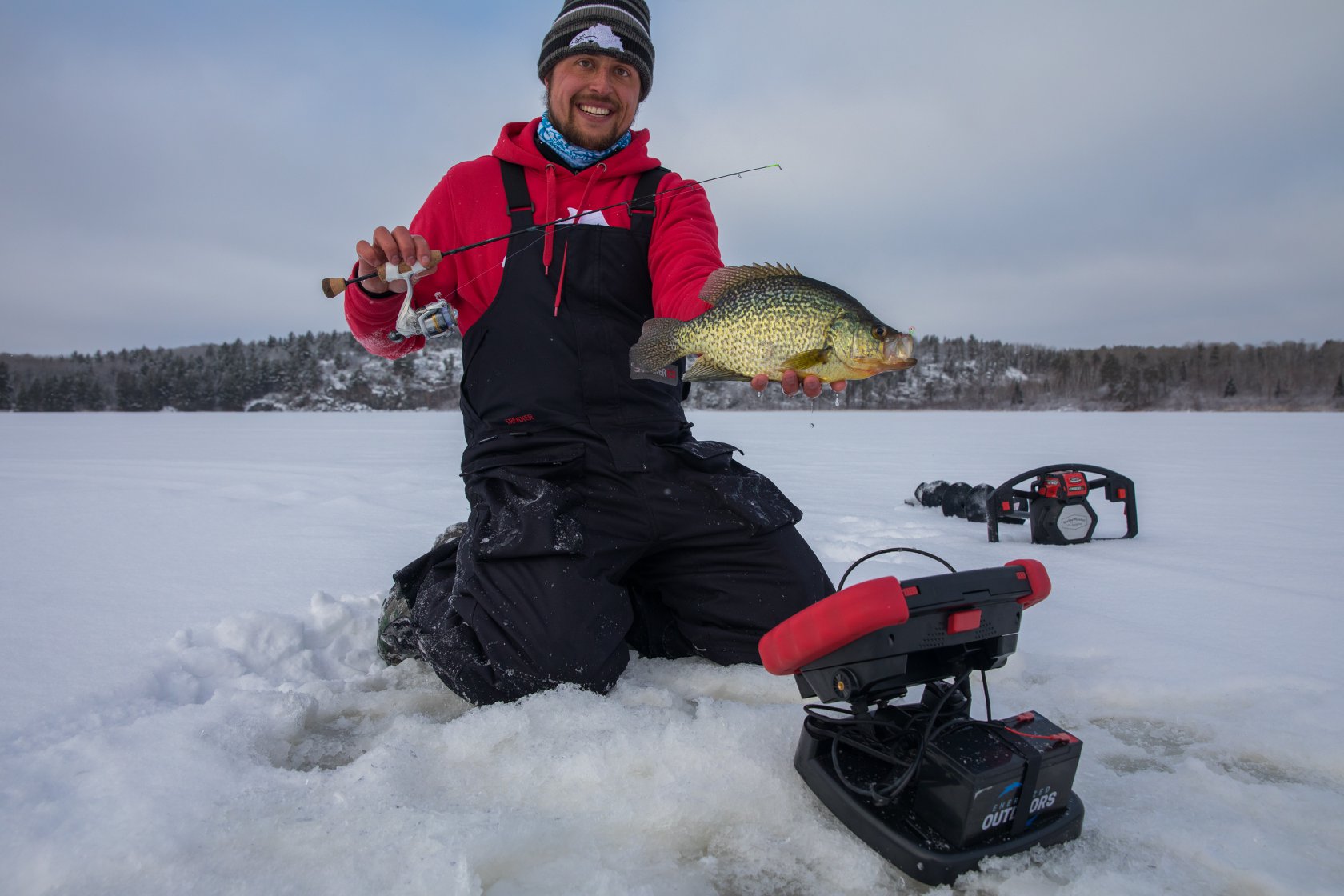 MarCum RT-9 2.0 Ice Fishing Flasher with Navionics