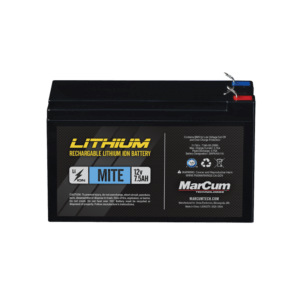 12v7.5amp LiFePO4 Mite Battery Only front