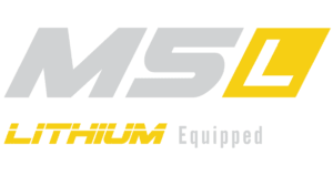 M5L Lithium Equipped light grey logo