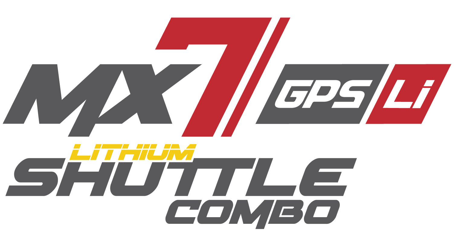 MX-7GPS Li Lithium Shuttle Combo Logo dark grey