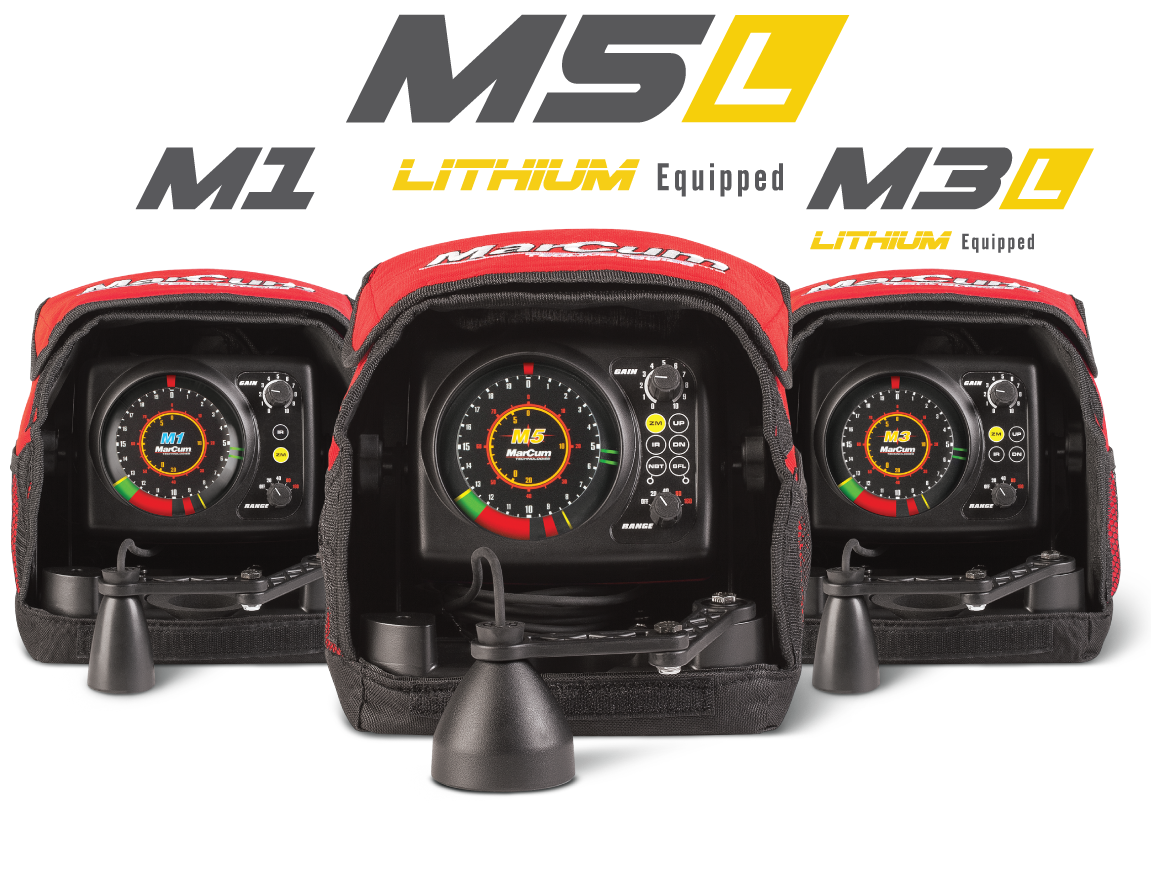 M-series flasher line up M1, M3L, M5L front