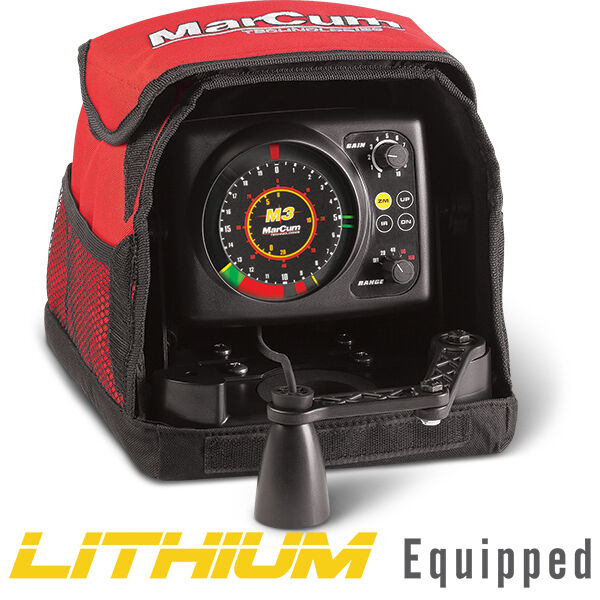 MarCum® M3L  Lithium Equipped Ice Fishing Flasher System