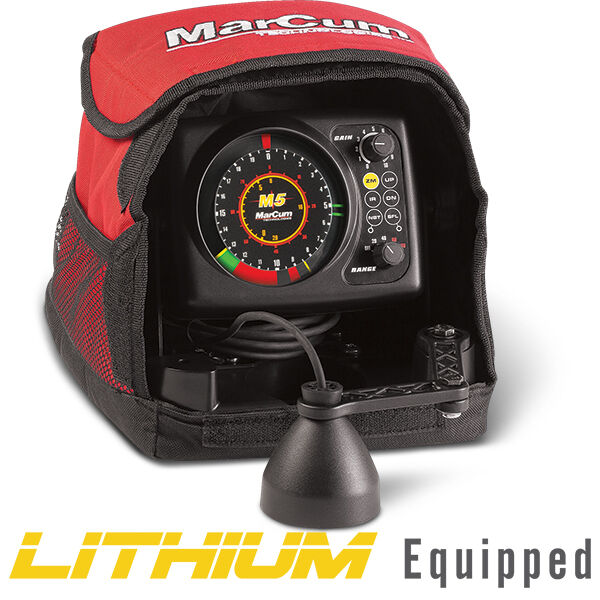 Marcum M5L Lithium Equipped Sonar Flasher System