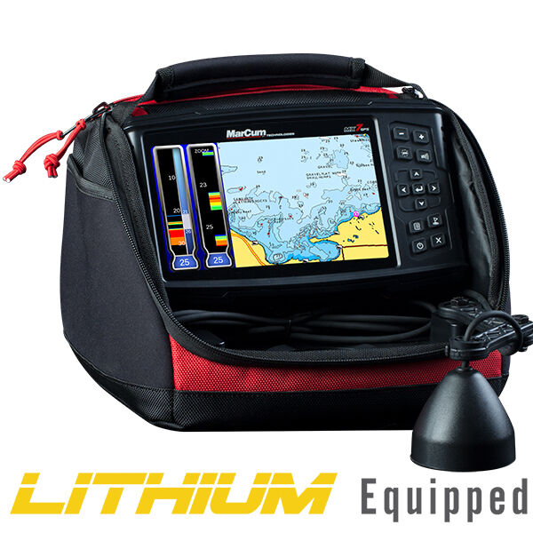 MARCUM® MX-7GPS LITHIUM EQUIPPED GPS/SONAR SYSTEM