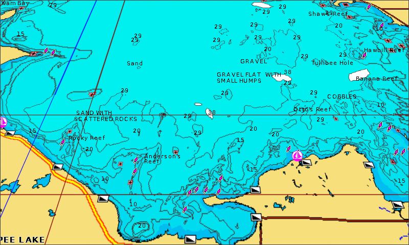 MarCum MX-7GPS Depth Finder with Navionics Lake Maps