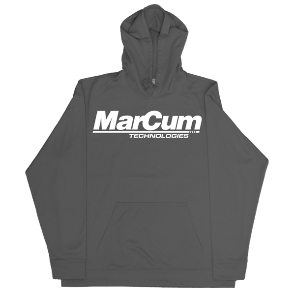 MarCum® Performance Fleece Hoodie Grey - Discontinued