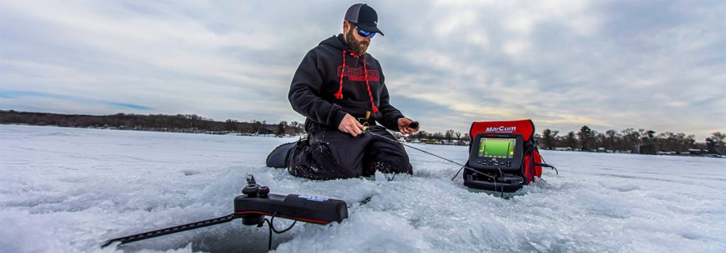 MarCum Compact Recon 5 Plus Underwater Ice Fishing Camera Panner