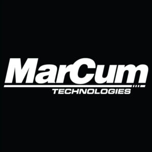 MarCum® 8 in. Decal black and white