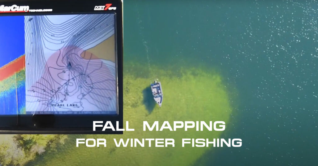 Fall Mapping for Winter Fishing