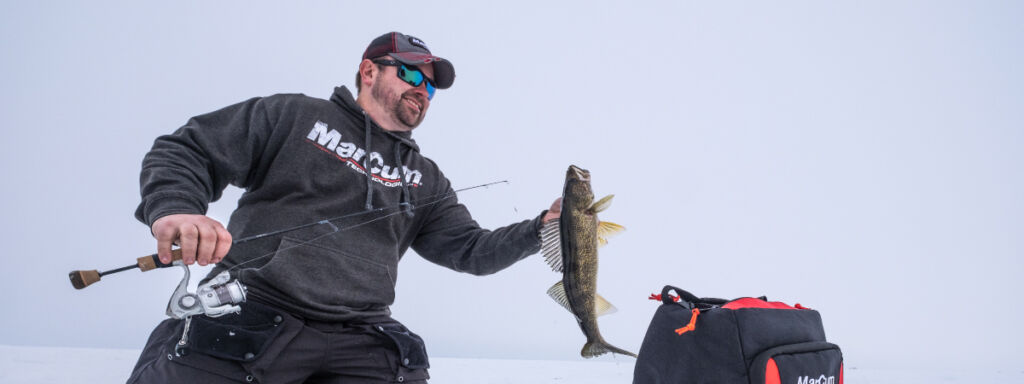 How to Target Late Ice Walleyes