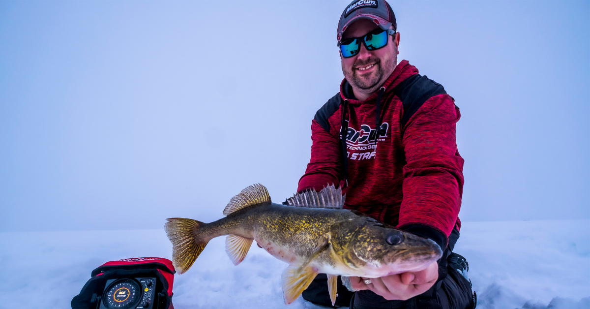 How to Target Late Ice Walleyes