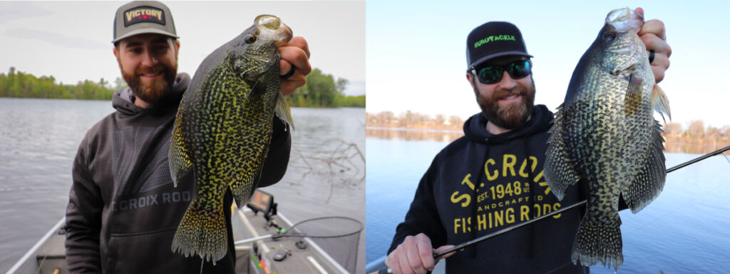 Finding crappies at first ice-out