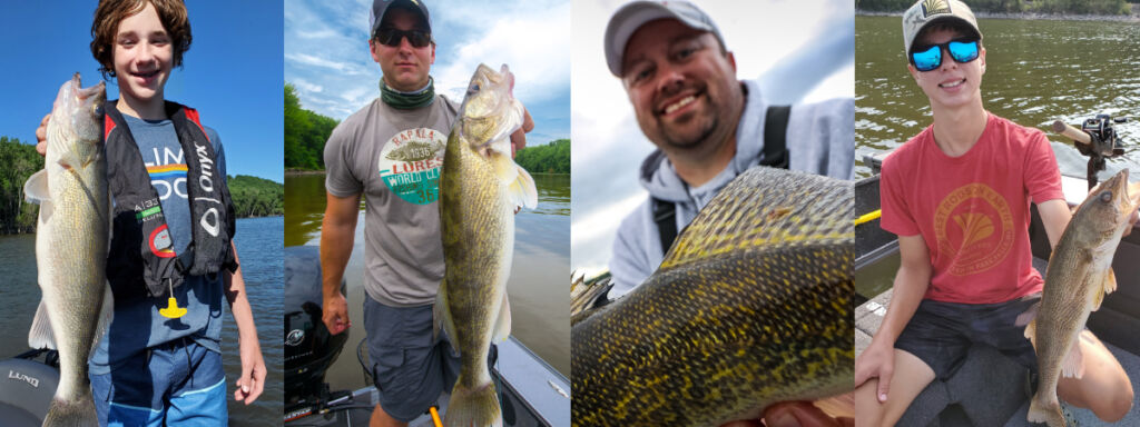 WALLEYE FISHING POOL 4 MISSISSIPPI RIVER, 2023 EARLY SEASON MINNESOTA