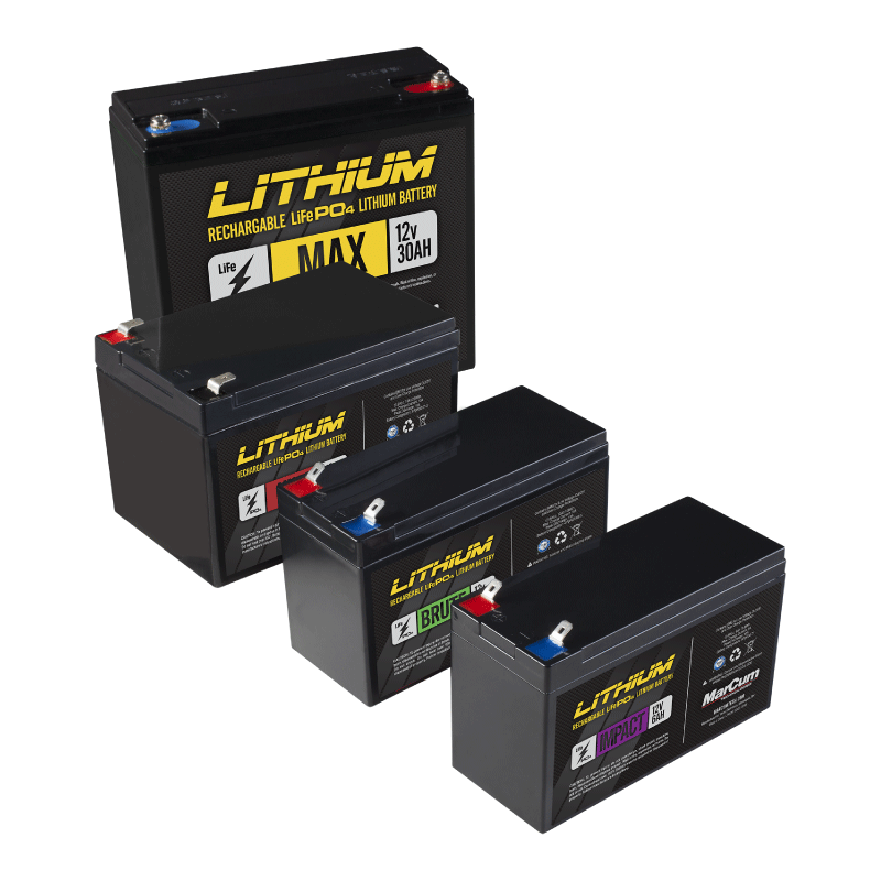 Lithium batteries stacked no background 2022