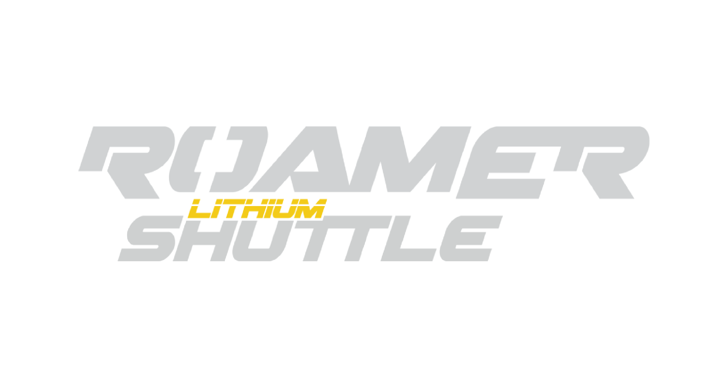 Roamer Lithium Shuttle Logo light grey