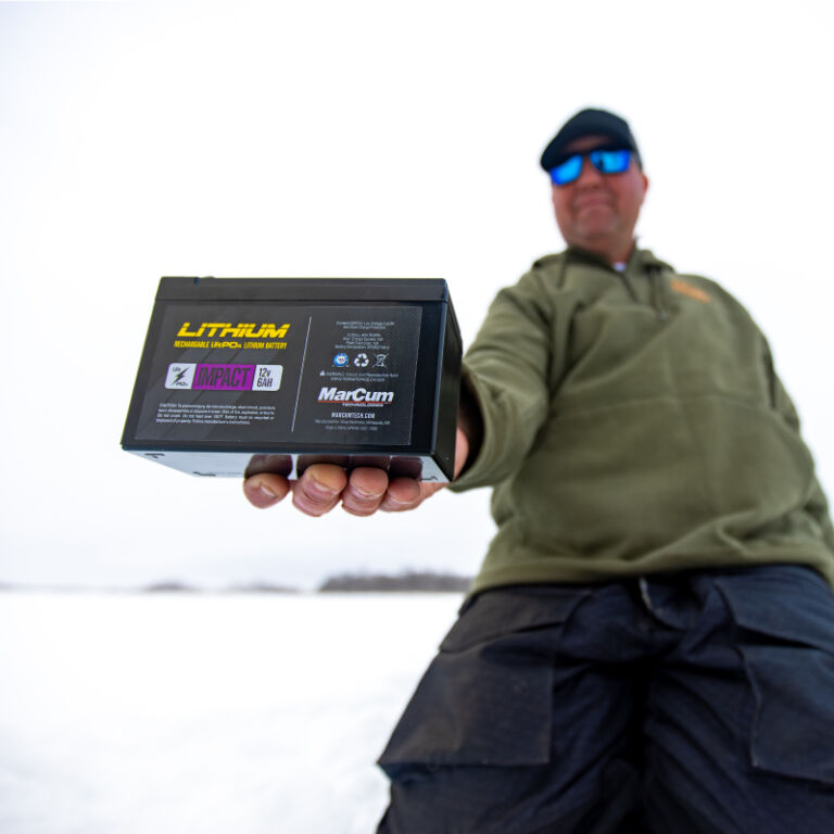 Ice Fishing Flashers, Underwater Cameras, & Lithium Batteries