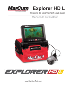 Explorer HD L French User Manual Cover
